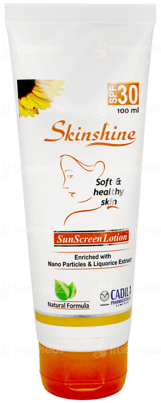 Skinshine Spf 30 Sunscreen Lotion 100Ml