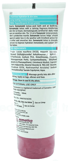 Somamoist Moisturizing Lotion 100Ml