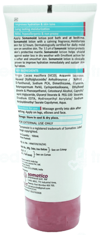 Somamoist Moisturizing Lotion 100Ml