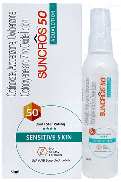 Suncros 50 Spf 50 Aqual Lotion 60ml