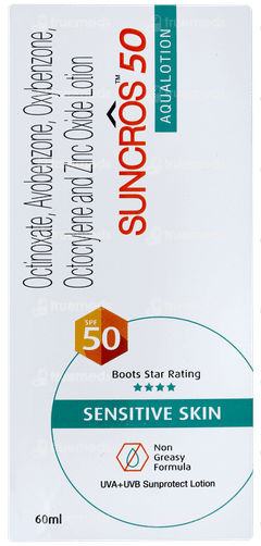 Suncros 50 Aqua Lotion 60ml