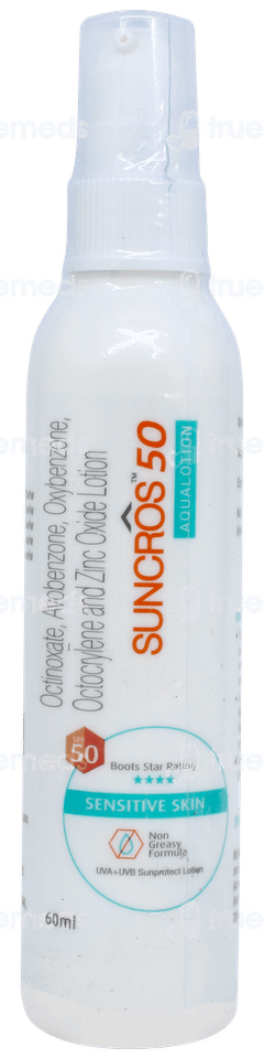 Suncros 50 Aqua Lotion 60ml