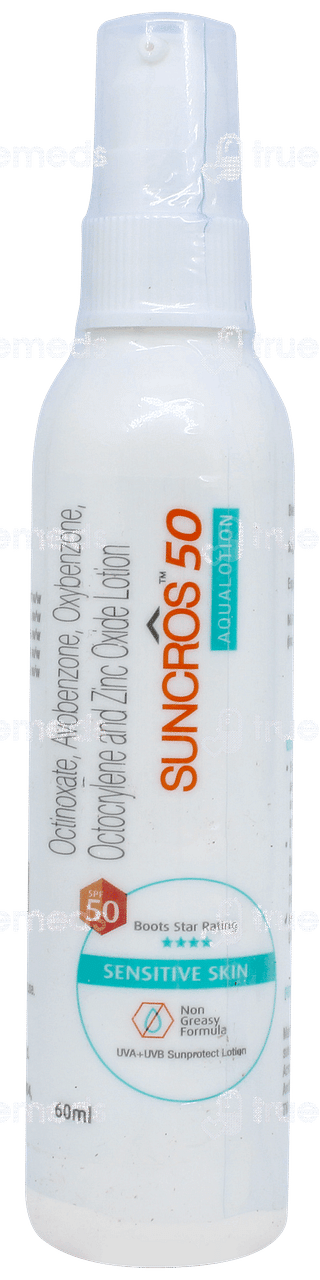 Suncros 50 Spf 50 Aqual Lotion 60ml