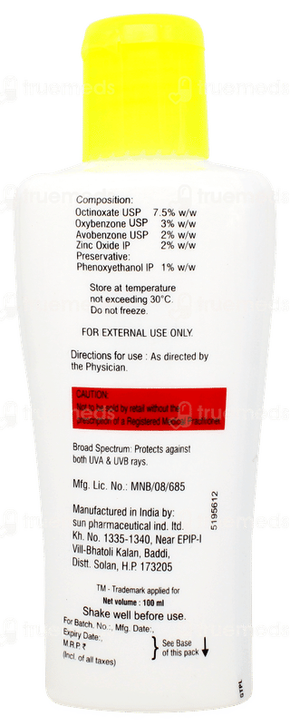 Suncros Spf 26 Lotion 100ml