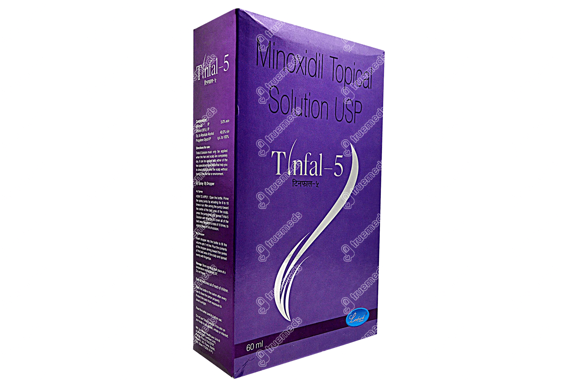 60ML TINFAL MINOXIDIL 5 Topical Solution UNISEX India  Ubuy
