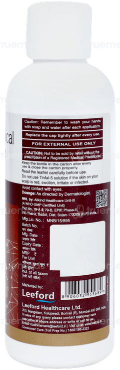 Tinfal 5 Solution 60ml Tinfal 5 Solution 60ml