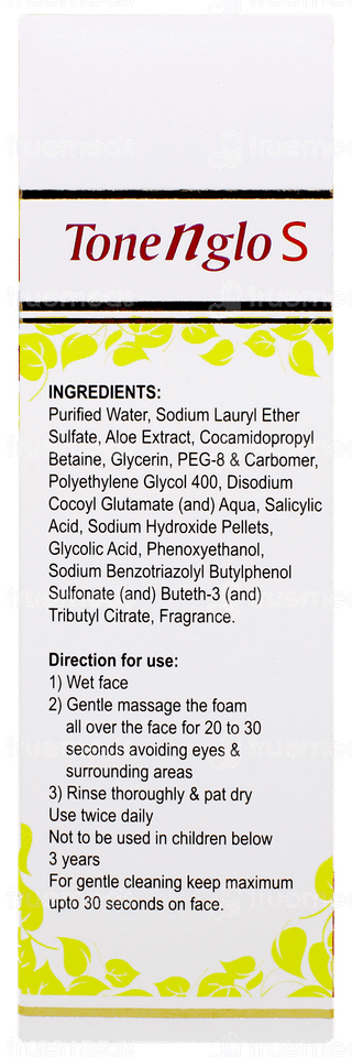 Tonenglo S Foaming Face Wash 100ml