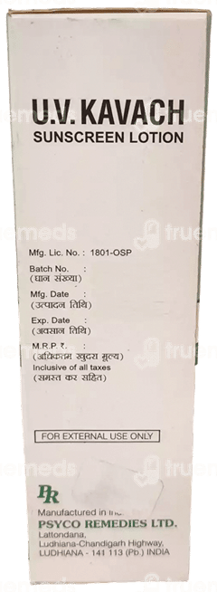 U V Kavach Spf 26 Lotion 60Ml