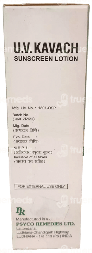U V Kavach Spf 26 Lotion 60Ml