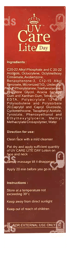 Uv Care Lite Day Lotion 50Gm