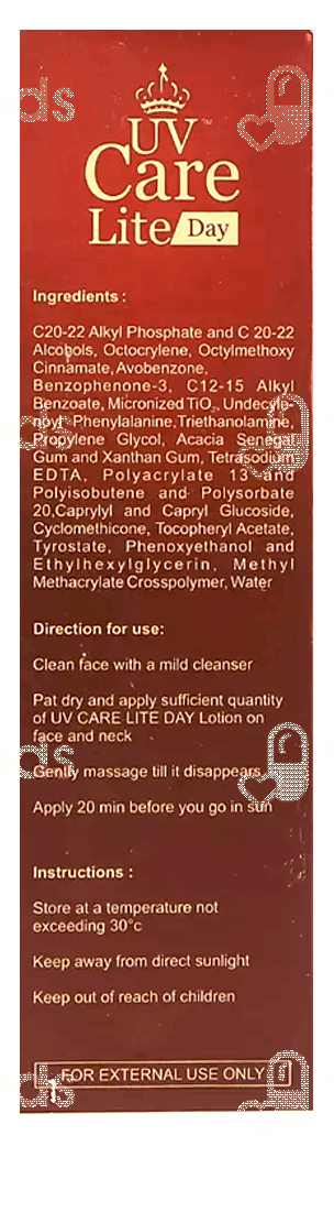 Uv Care Lite Day Lotion 50Gm