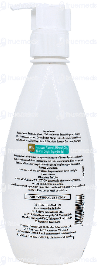 Venusia Max Intensive Moisturizing Lotion 300gm