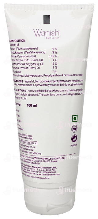 Wanish Skin Lotion 100Ml