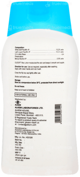 Olesoft Max Lotion 200ml