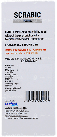 Scrabic Lotion 50ml Scrabic Lotion 50ml
