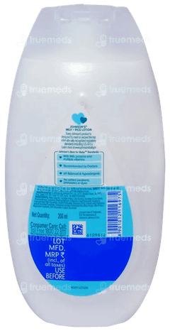 Johnsons Milk + Rice Lotion 200Ml