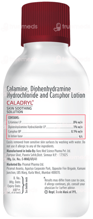 Caladryl Skin Soothing Solution 65ml