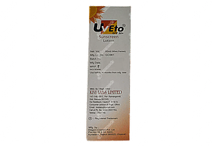 Uveto Spf 50+ Sunscreen Lotion 60ml
