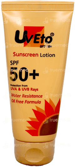 Uveto Spf 50+ Sunscreen Lotion 60Ml