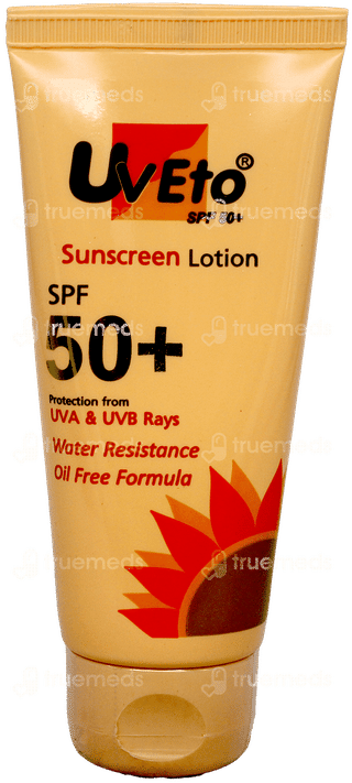 Uveto Spf 50+ Sunscreen Lotion 60Ml