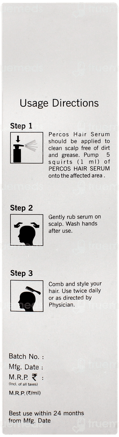 Percos Hair Serum 60ml