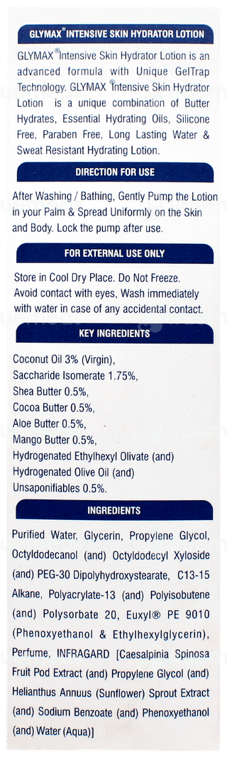 Glymax Intensive Skin Hydrator Lotion 200ml