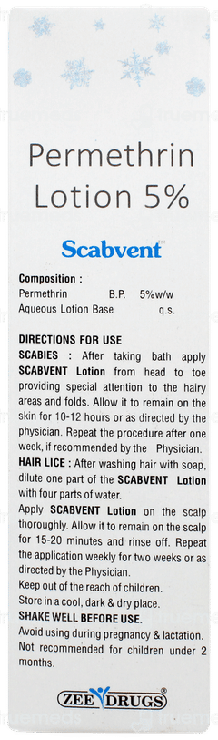 Scabvent Lotion 60ml Scabvent Lotion 60ml