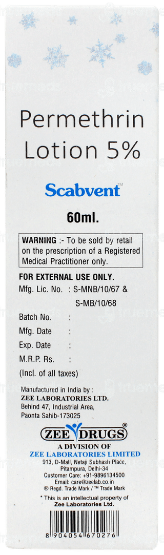 Scabvent Lotion 60ml