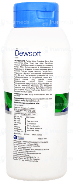 Dewsoft New Lotion 200ml