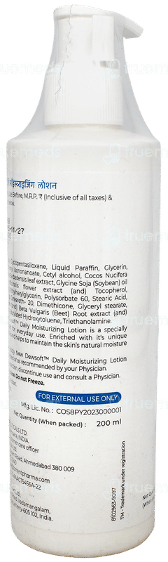 Dewsoft New Lotion 200Ml