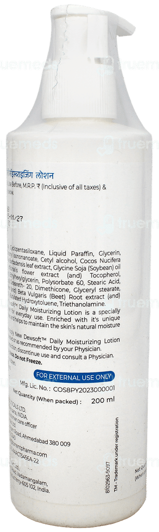 Dewsoft New Lotion 200Ml