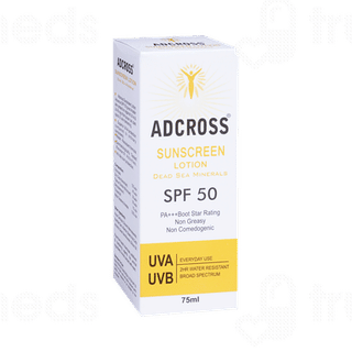 Adcross Spf 50 Pa+++ Sunscreen Lotion 75Ml