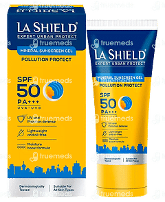 La Shield Expert Urban Protect Spf 50 Pa+++ Mineral Sunscreen Gel 50gm