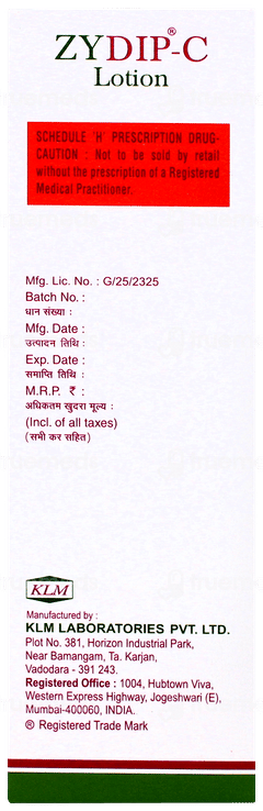 Zydip C Lotion 50ml Zydip C Lotion 50ml