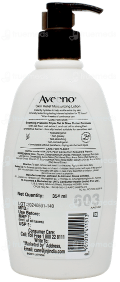 Aveeno Skin Relief Moisturizing Lotion 354ml