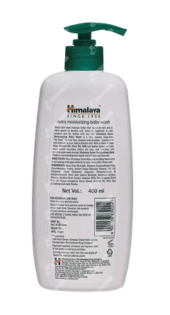 Himalaya Extra Moisturizing Baby Wash 400ml