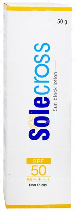 Solecross Spf 50 Pa++++ Sun Block Lotion 50gm