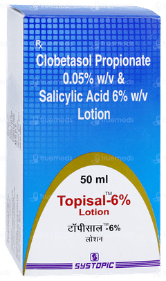 Topisal 6% Lotion 50ml Topisal 6% Lotion 50ml