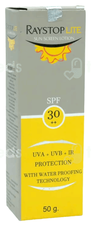 Raystop Lite Spf 30++ Sunscreen Lotion 50Gm