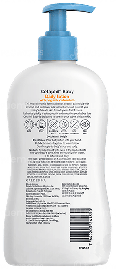 Cetaphil Baby With Organic Calendula Daily Lotion 400ml