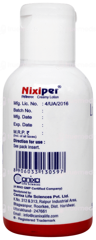 Nixiper Creamy Lotion 50ml