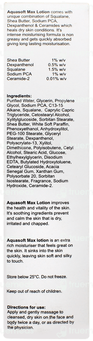 Aquasoft Max Lotion 200ml