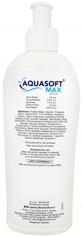 Aquasoft Max Lotion 200ml
