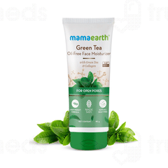 Mamaearth Green Tea Oil Free Face Moisturizer For Open Pores 80 GM