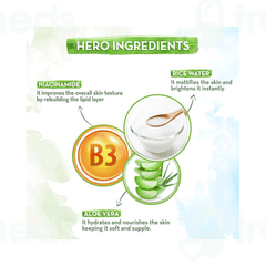 Mamaearth Rice Oil Free Face Moisturizer For Glass Skin 80 GM