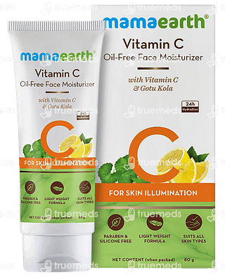 Mamaearth Vitamin C Oil Free Moisturizer For Skin Illumination 80 ML