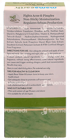 Mamaearth Tea Tree Oil Free Face Moisturizer For Acne And Pimples 80gm