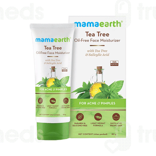 Mamaearth Tea Tree Oil Free Face Moisturizer For Acne And Pimples 80gm