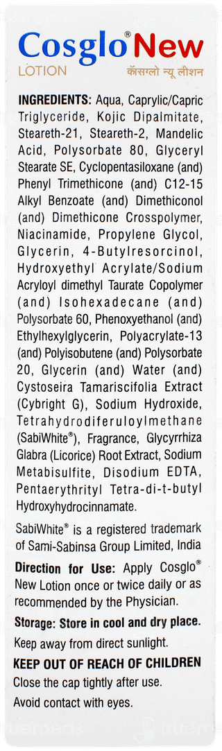 Cosglo New Skin Lightening Lotion 50ml