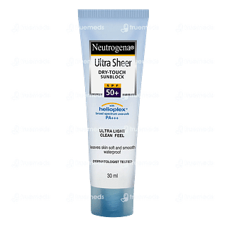 Neutrogena Ultra Sheer Dry Touch Sunblock Spf 50+ Lotion 30 ML